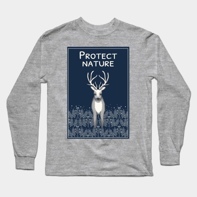 Protect nature Long Sleeve T-Shirt by Purrfect